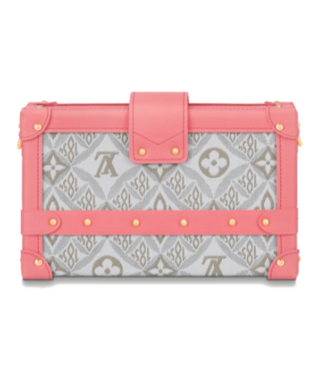 LOUIS VUITTON Розовая сумка через плечо, фото 4