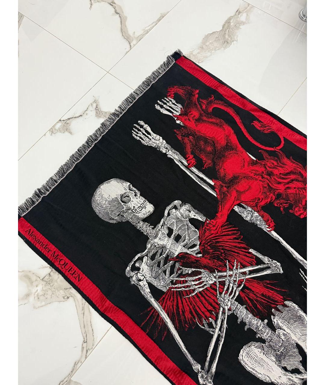 ALEXANDER MCQUEEN Мульти шарф, фото 4