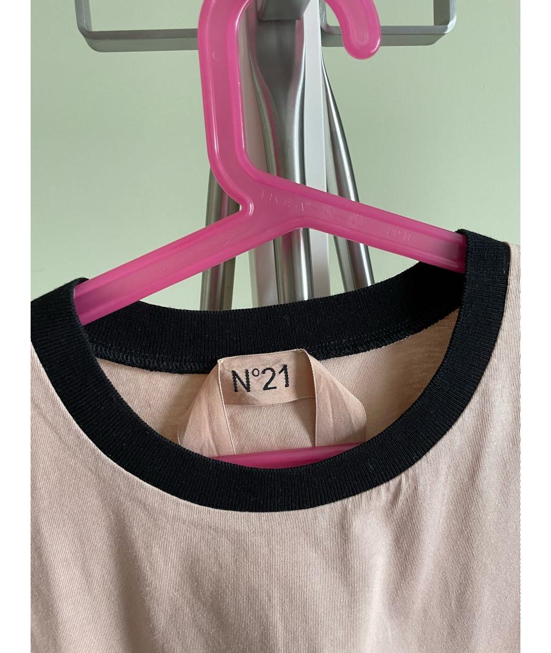 NO. 21 Розовая хлопковая майка, фото 2