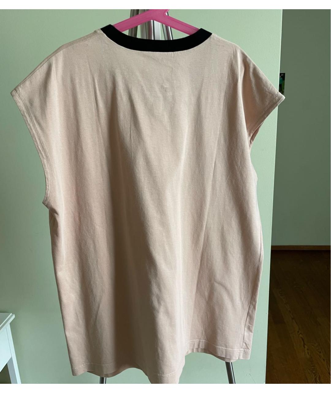 NO. 21 Розовая хлопковая майка, фото 3