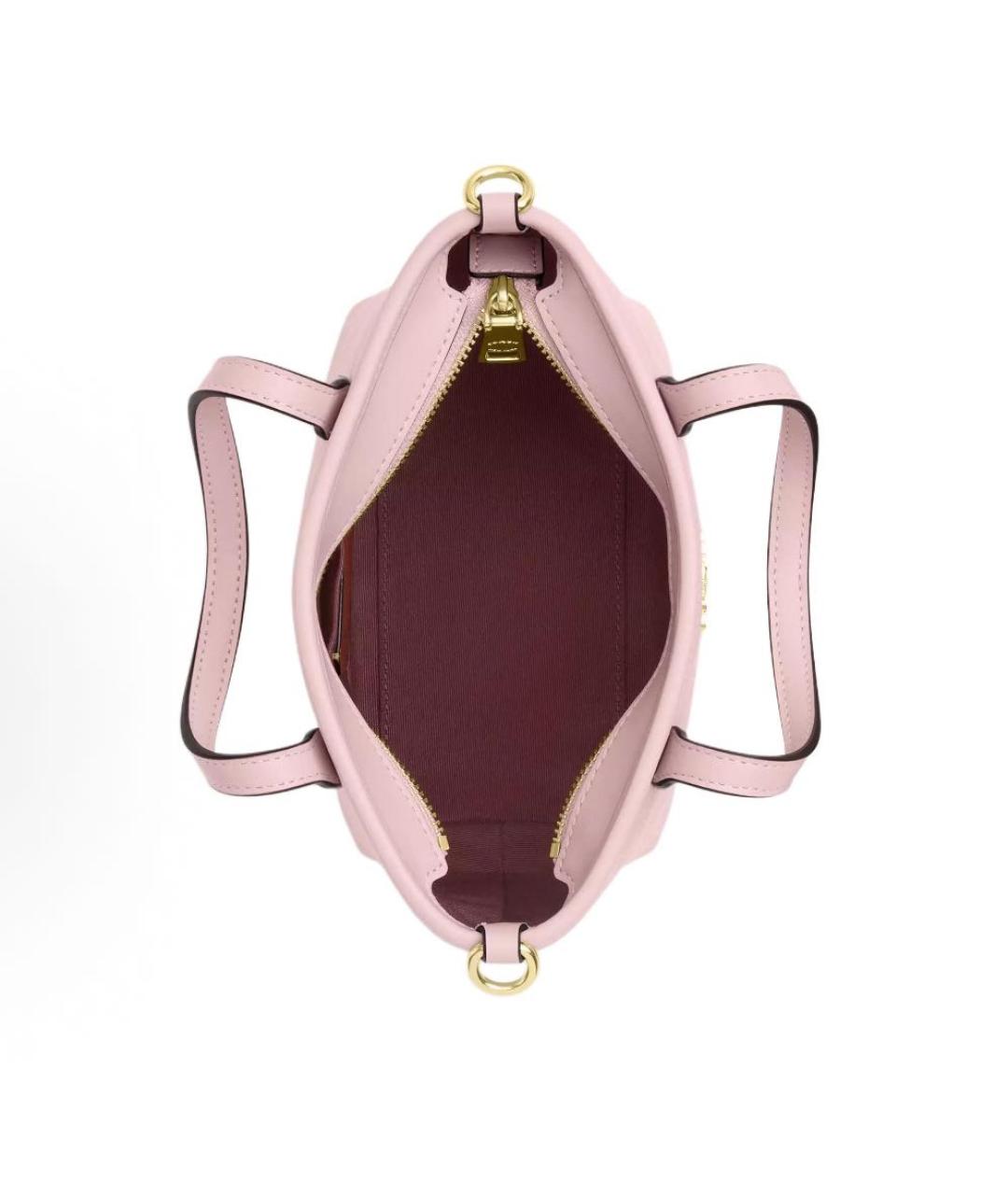 COACH Розовая сумка тоут, фото 3
