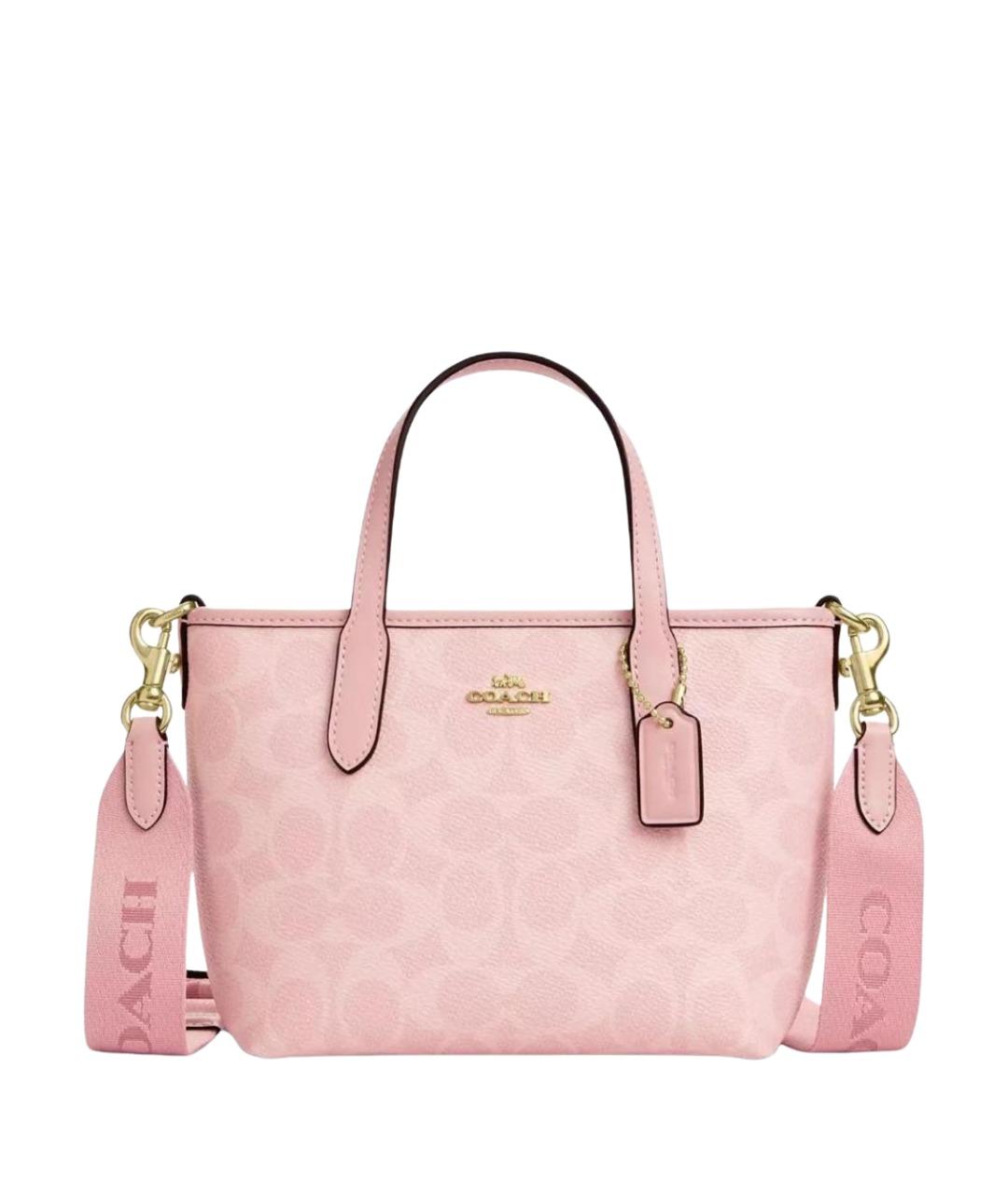 COACH Розовая сумка тоут, фото 1