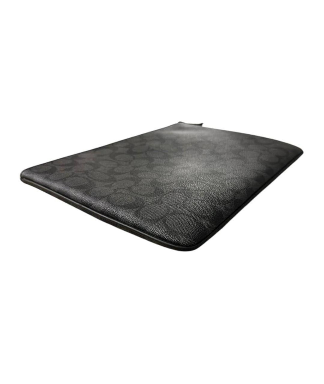 COACH Черная барсетка, фото 4