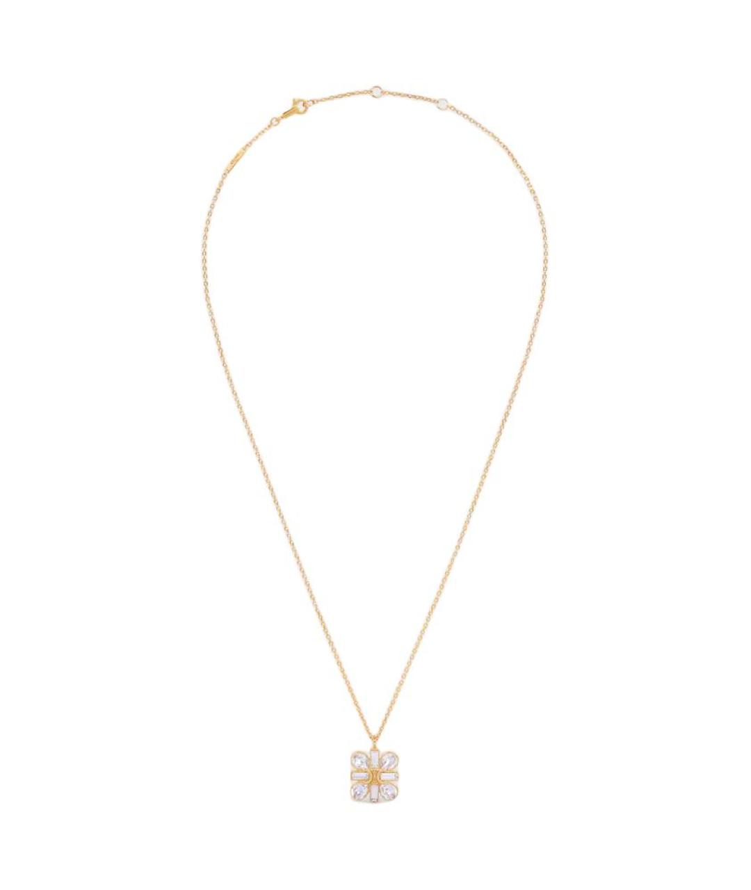 CELINE Золотая латунная цепочка, фото 1