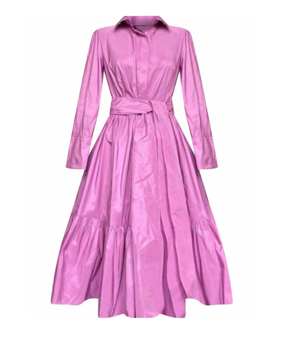 CAROLINA HERRERA Фуксия повседневное платье, фото 1