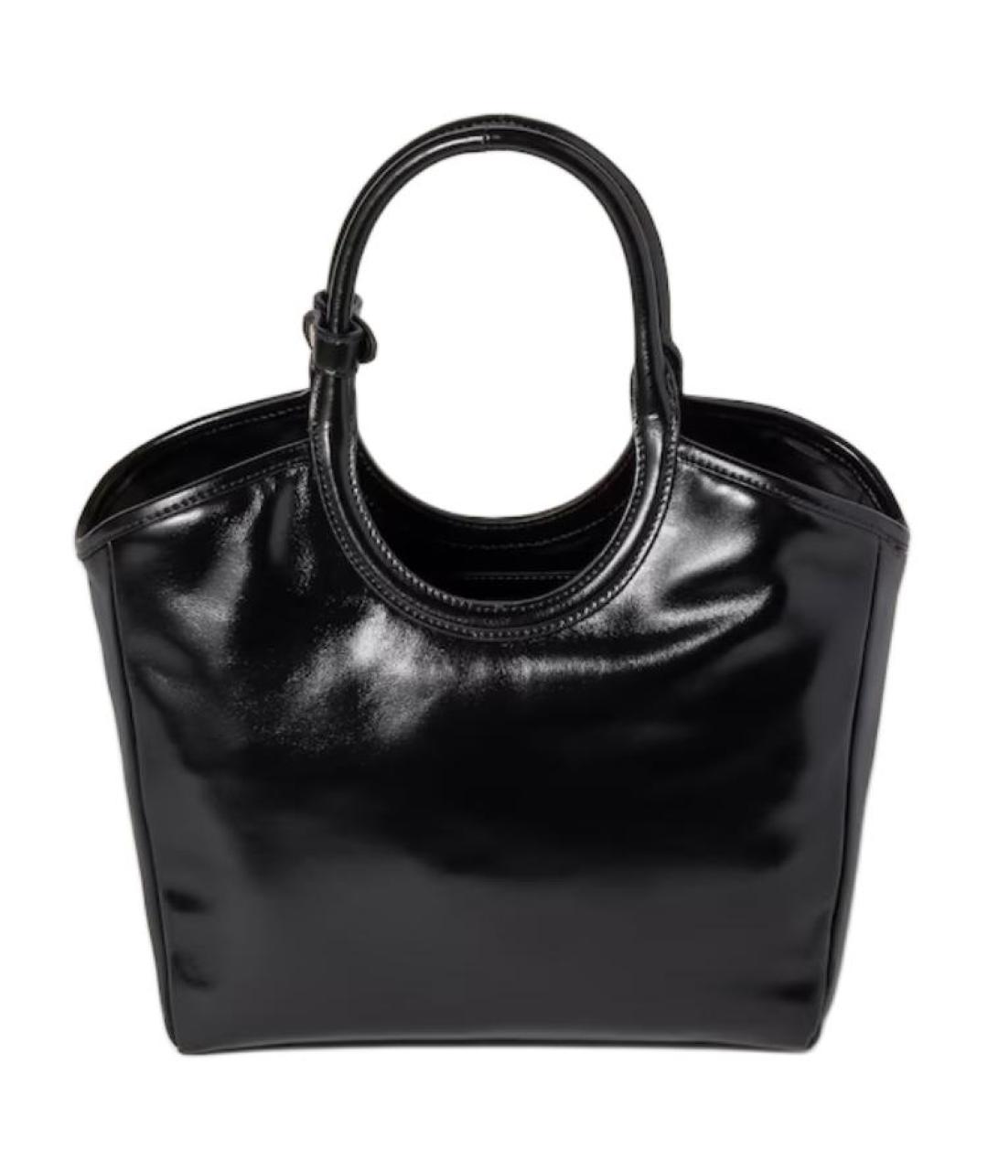 MIU MIU Черная кожаная сумка через плечо, фото 3