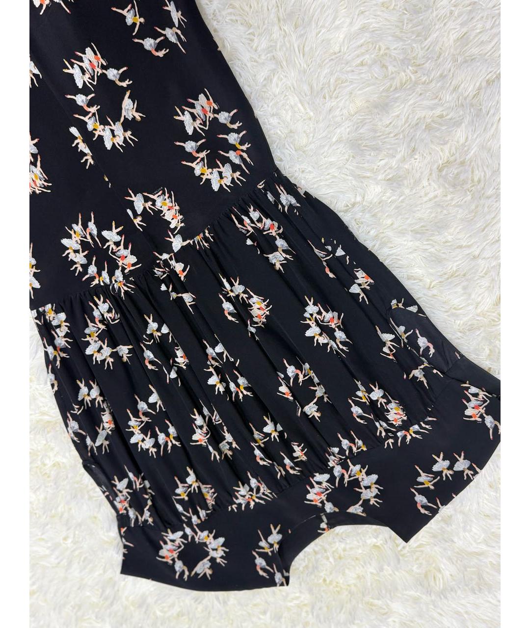 ROCHAS Мульти шелковое повседневное платье, фото 2