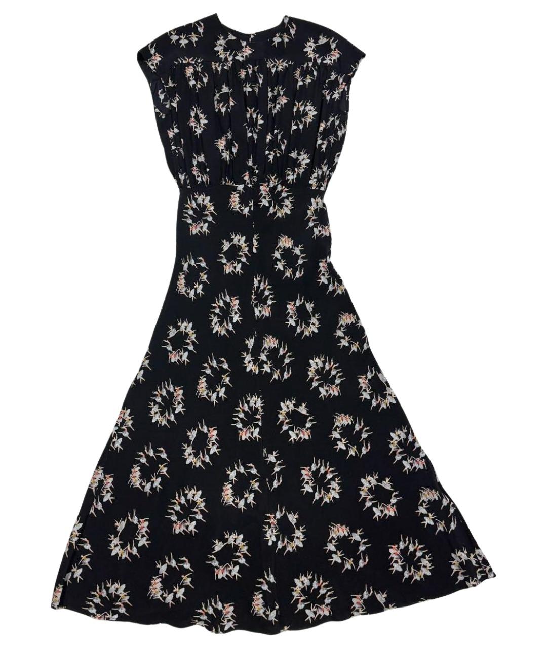 ROCHAS Мульти шелковое повседневное платье, фото 1