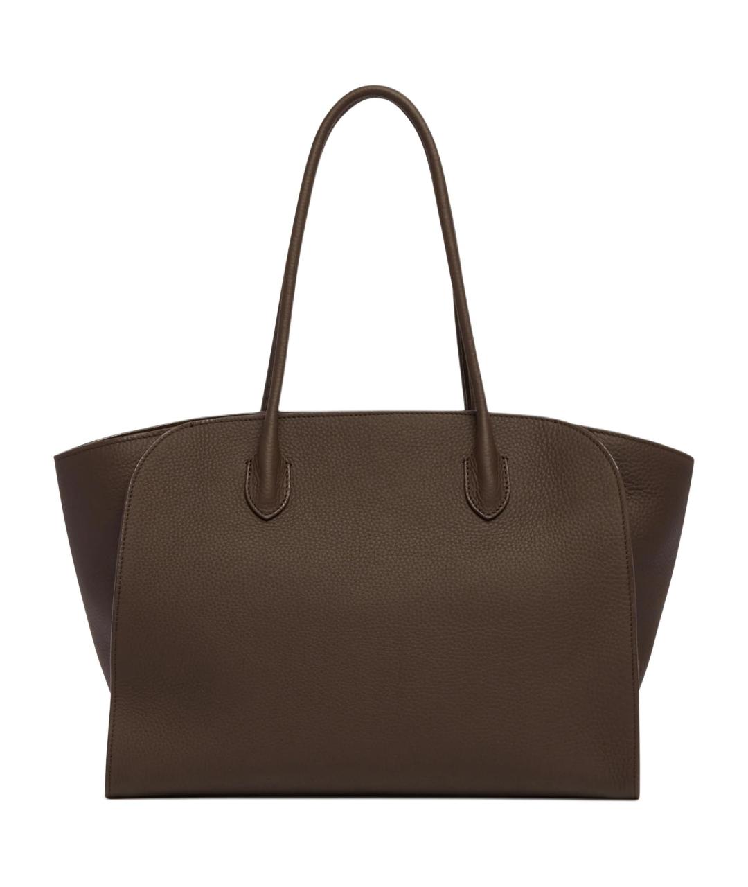 THE ROW Коричневая кожаная сумка через плечо, фото 1