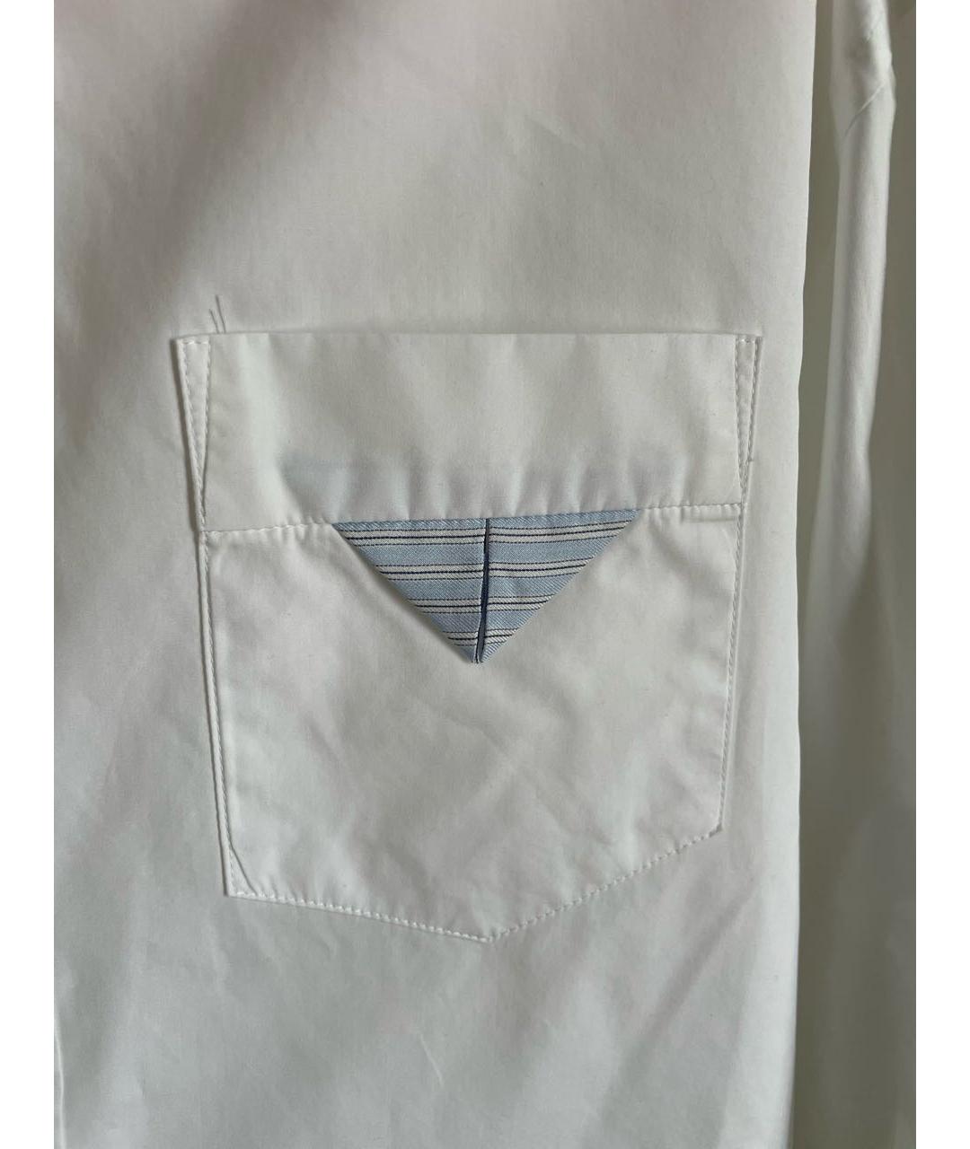 SANDRO Белая хлопковая рубашка, фото 4