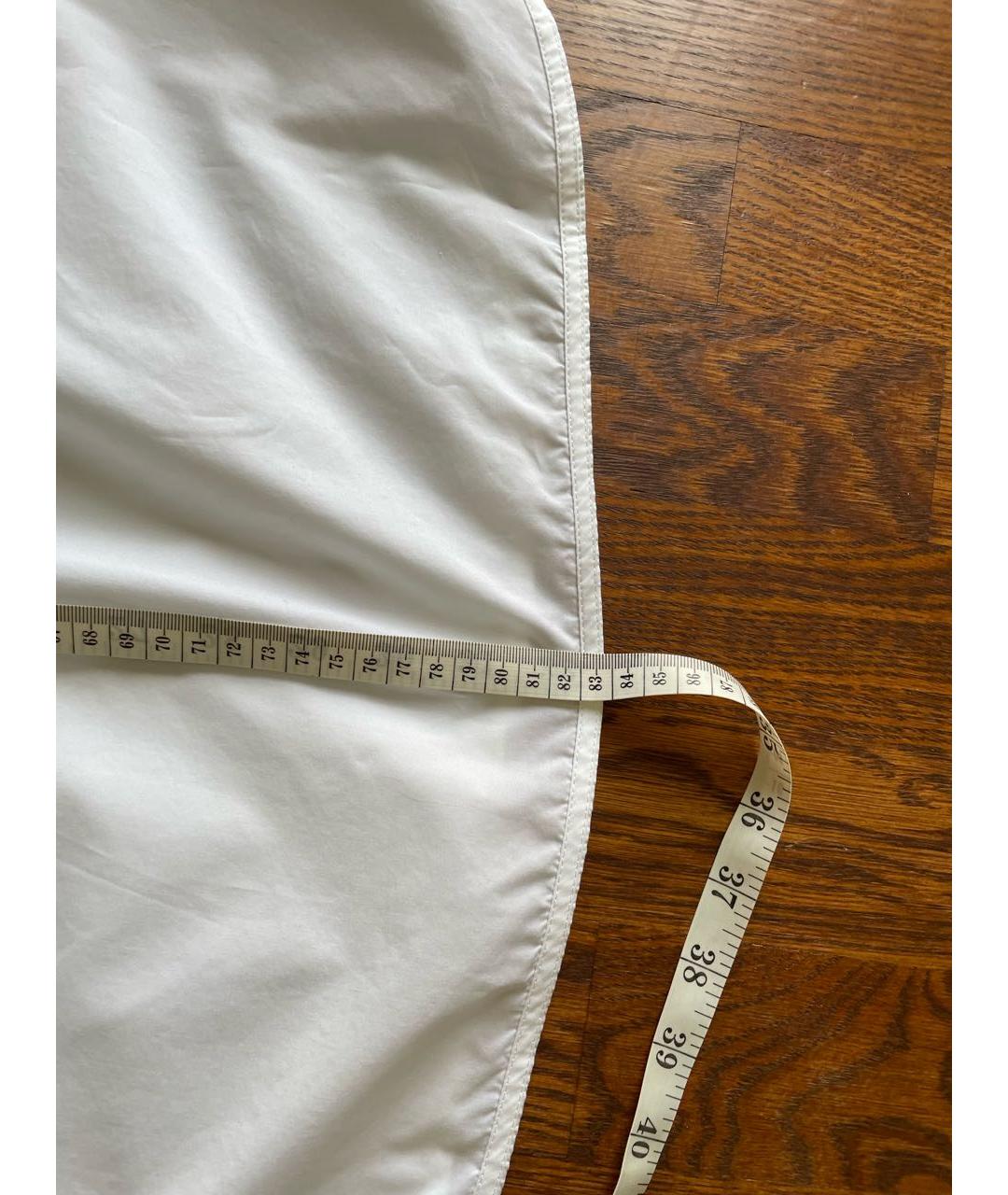 SANDRO Белая хлопковая рубашка, фото 7