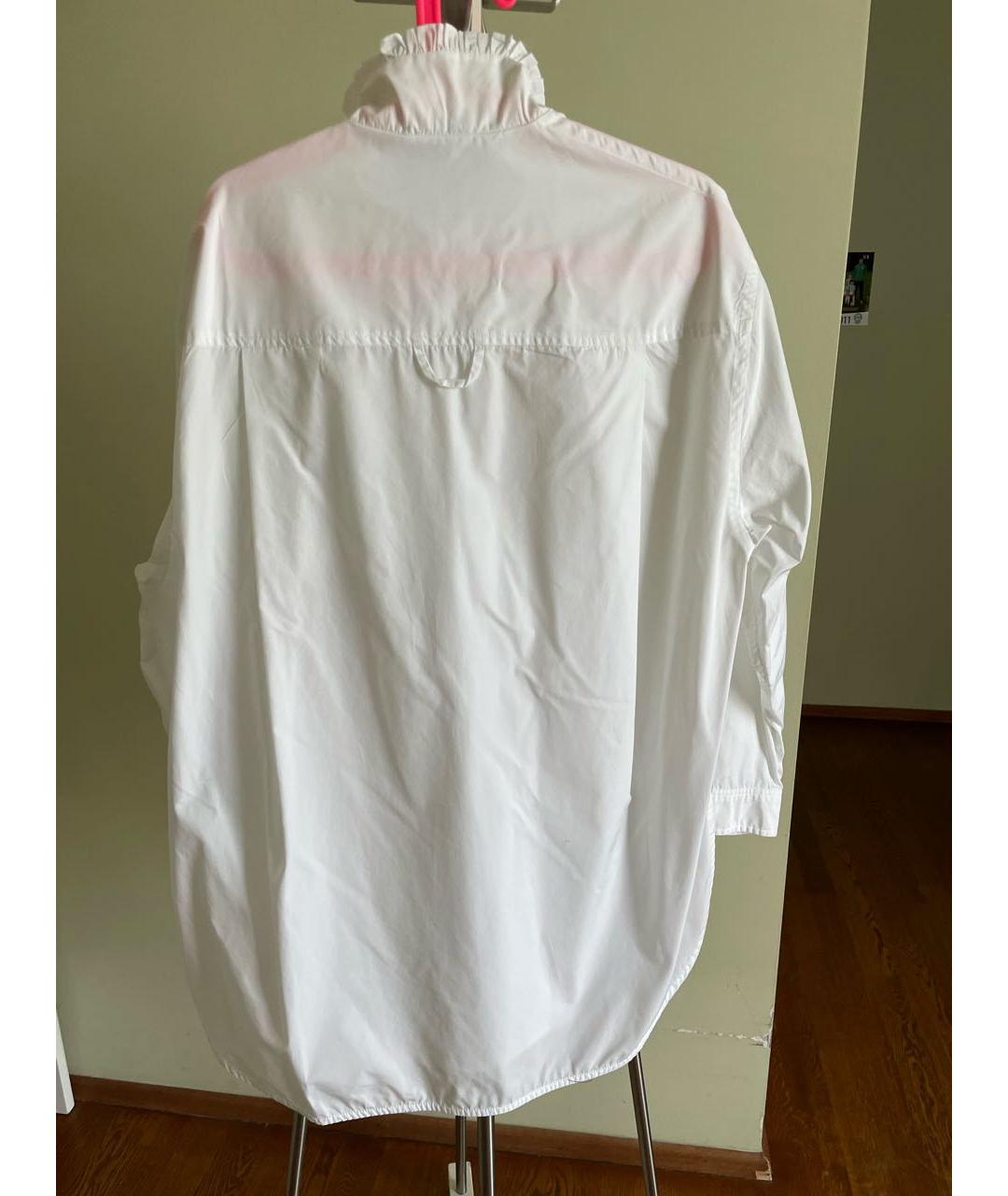 SANDRO Белая хлопковая рубашка, фото 2