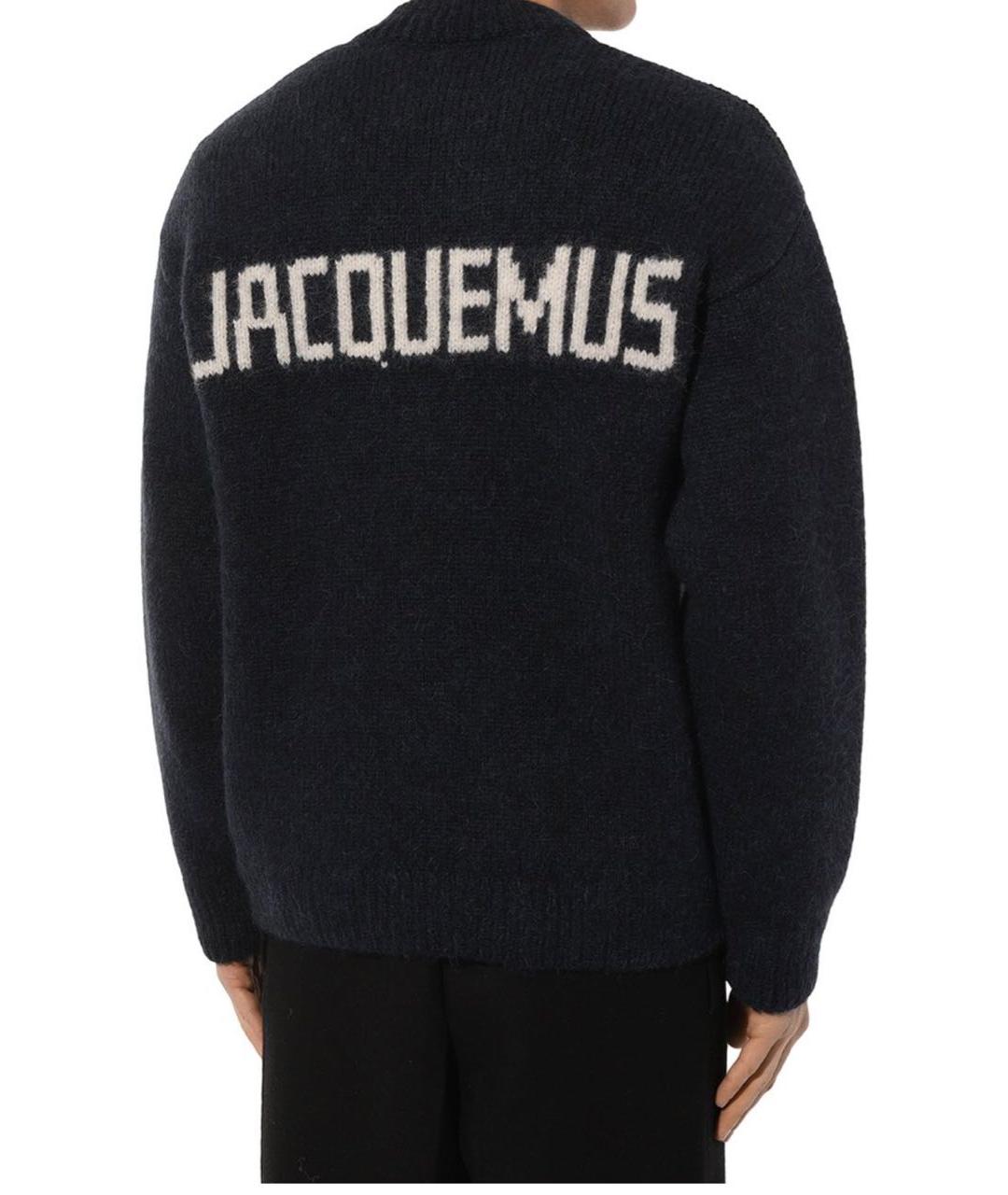 JACQUEMUS Темно-синий джемпер / свитер, фото 4