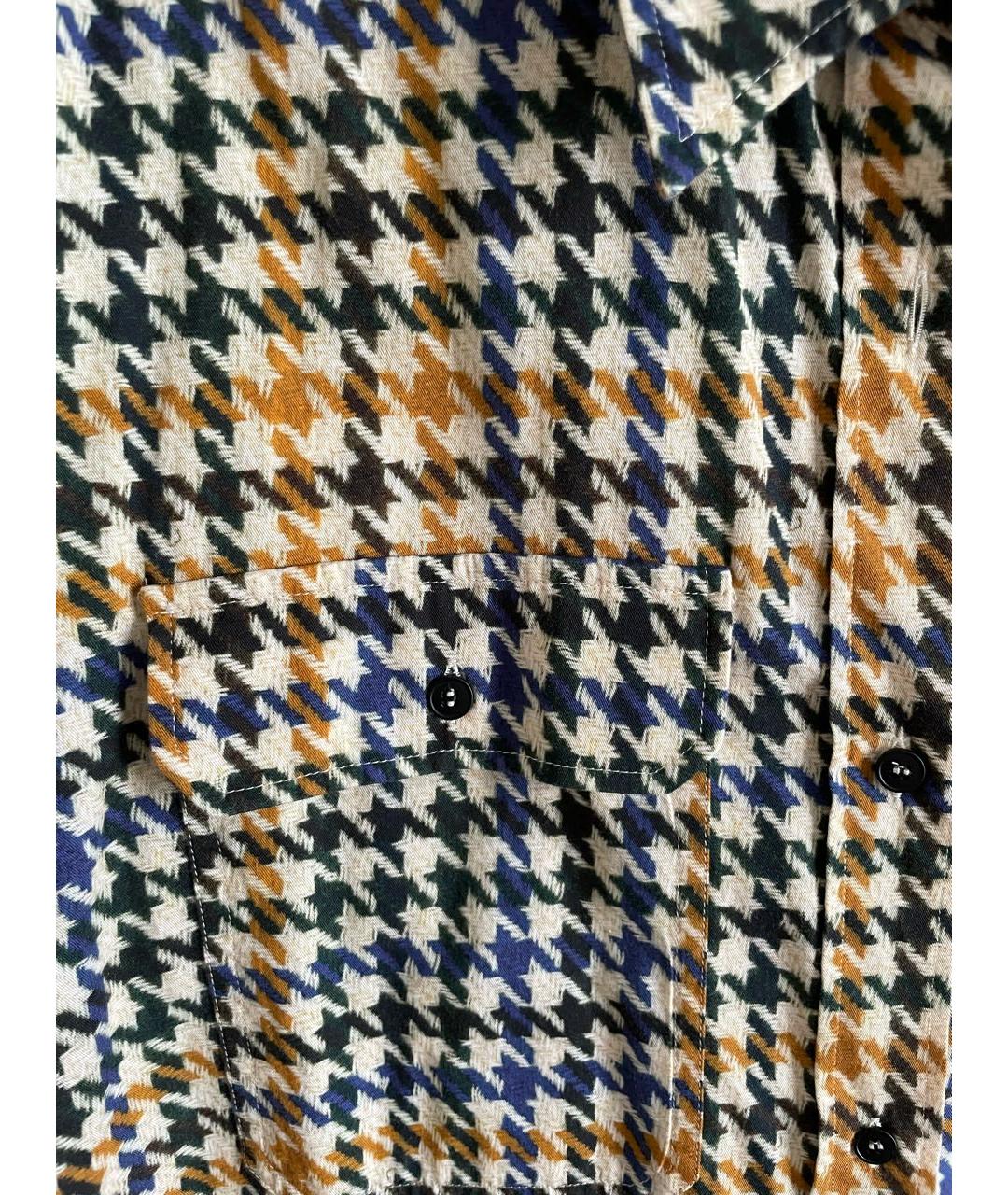 MCQ ALEXANDER MCQUEEN Мульти хлопковая рубашка, фото 4