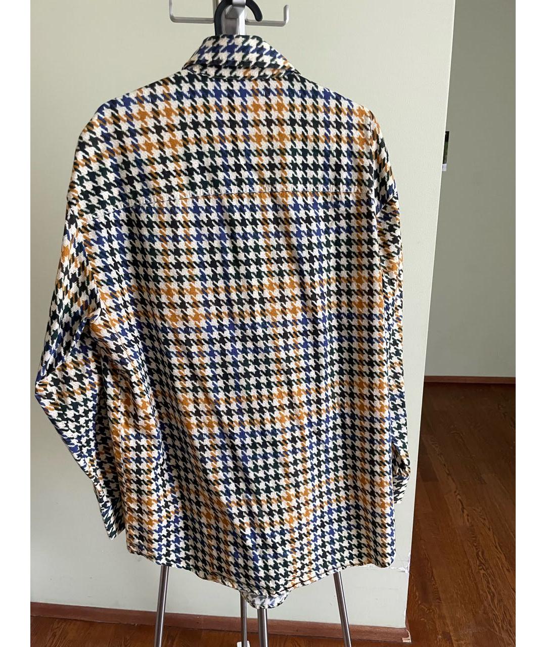 MCQ ALEXANDER MCQUEEN Мульти хлопковая рубашка, фото 3