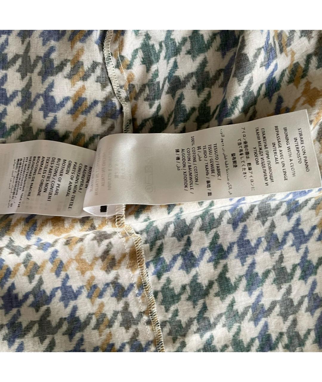 MCQ ALEXANDER MCQUEEN Мульти хлопковая рубашка, фото 7