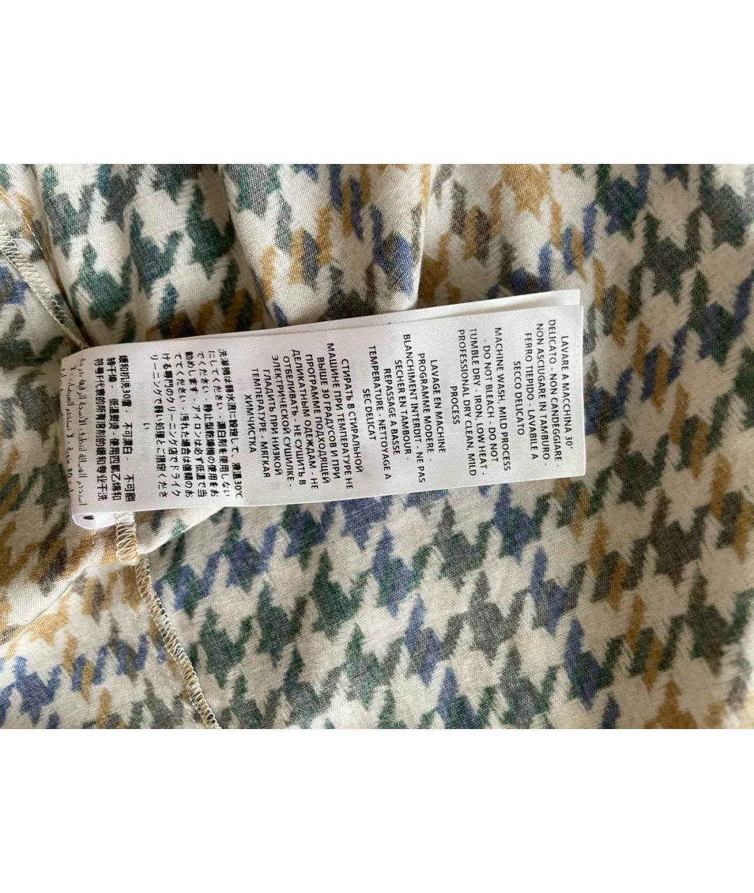 MCQ ALEXANDER MCQUEEN Мульти хлопковая рубашка, фото 8