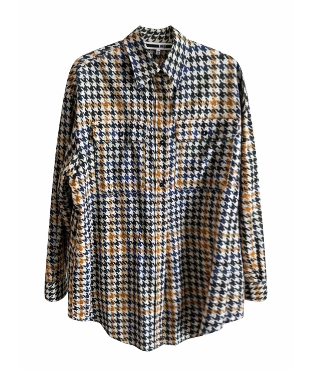 MCQ ALEXANDER MCQUEEN Мульти хлопковая рубашка, фото 1