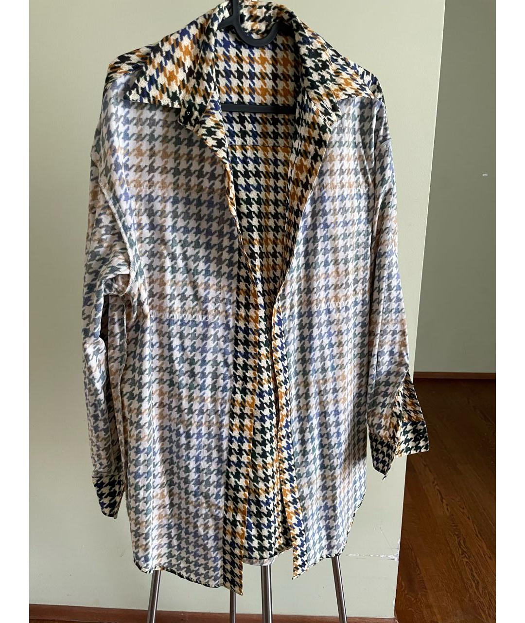 MCQ ALEXANDER MCQUEEN Мульти хлопковая рубашка, фото 5