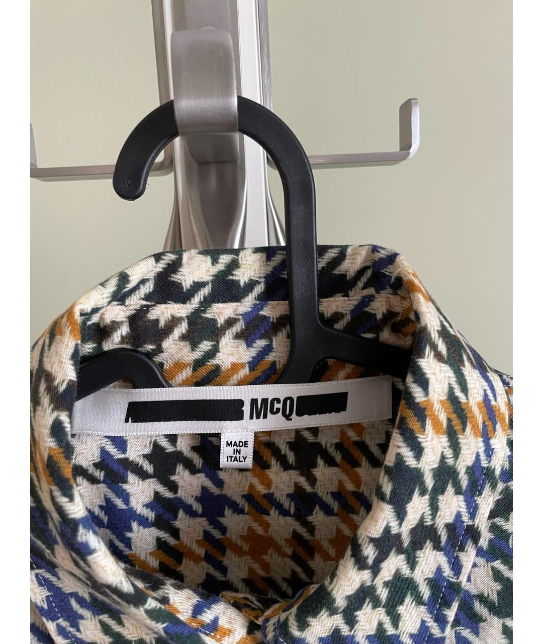 MCQ ALEXANDER MCQUEEN Мульти хлопковая рубашка, фото 2
