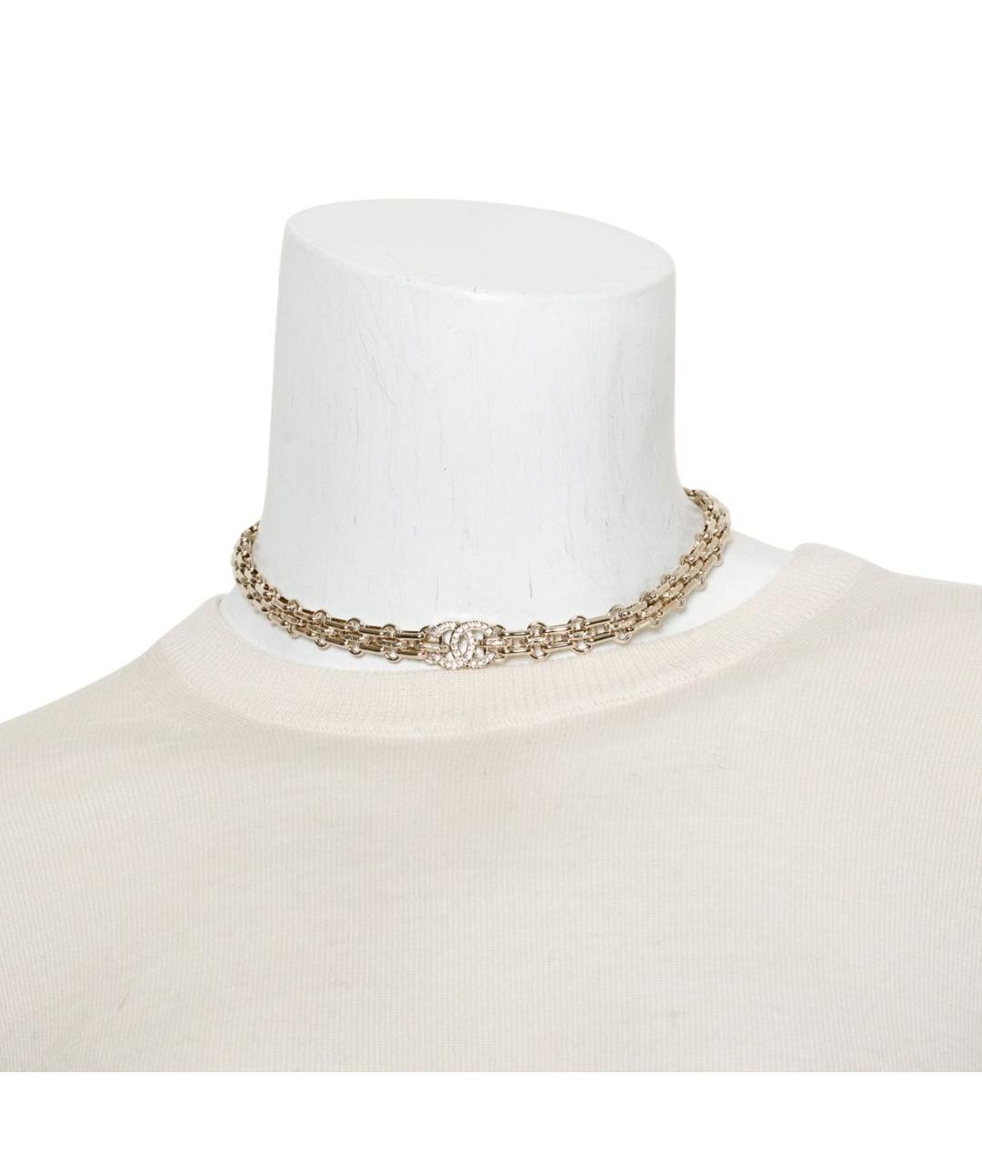 CHANEL Золотой чокер, фото 5