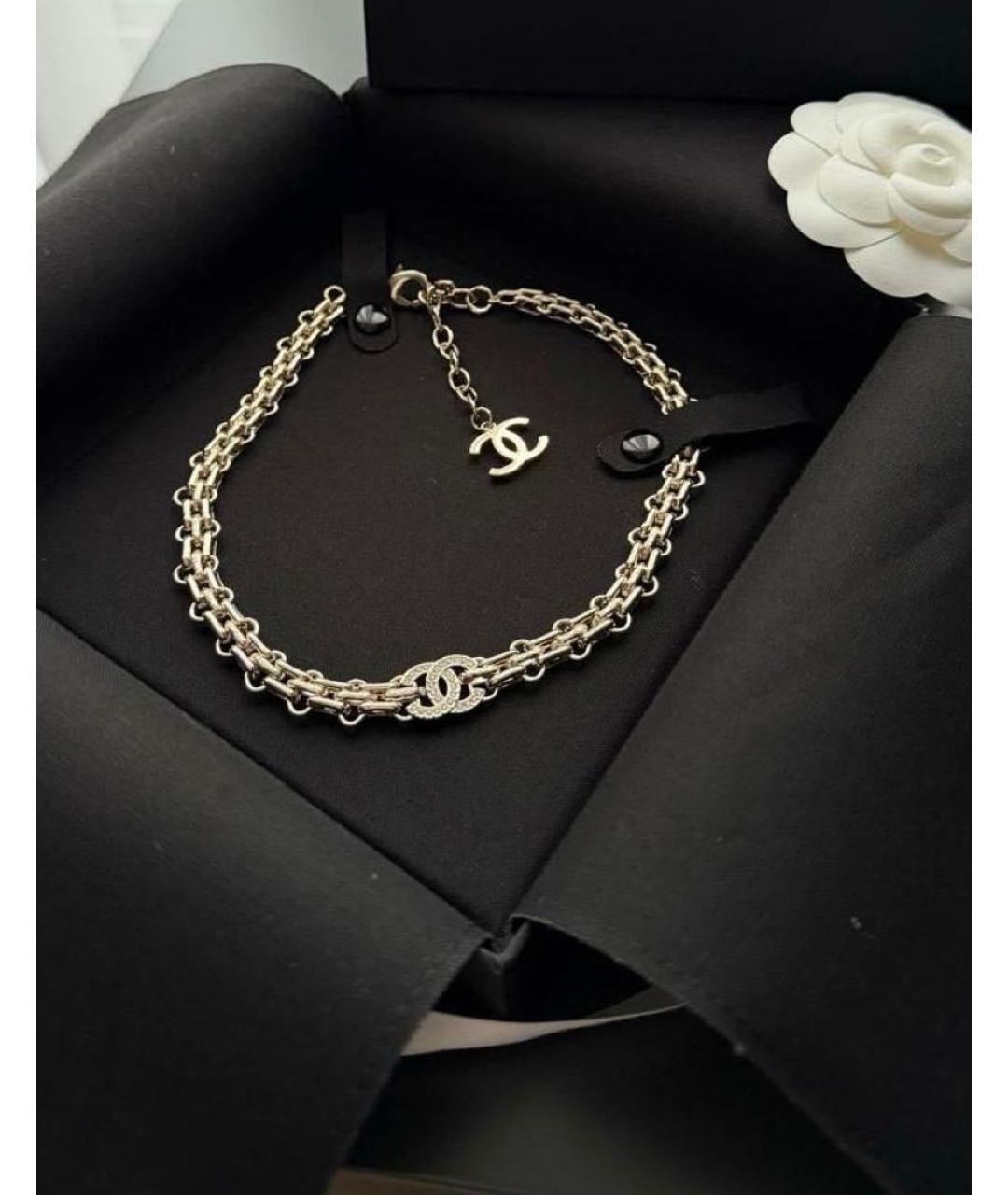CHANEL Золотой чокер, фото 3