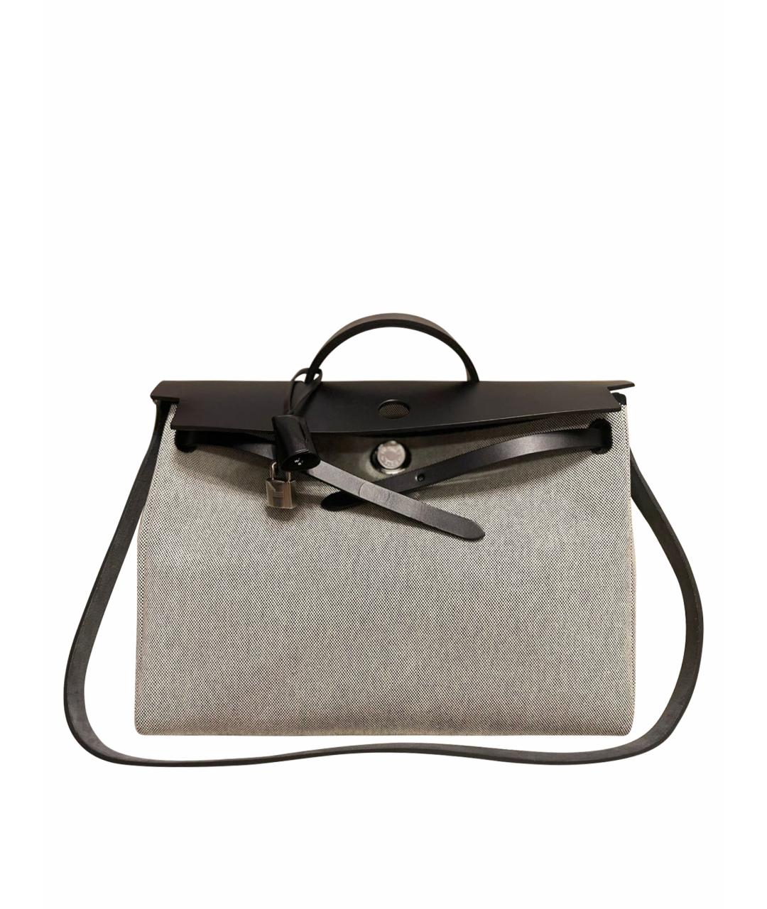 HERMES Серая сумка через плечо, фото 1