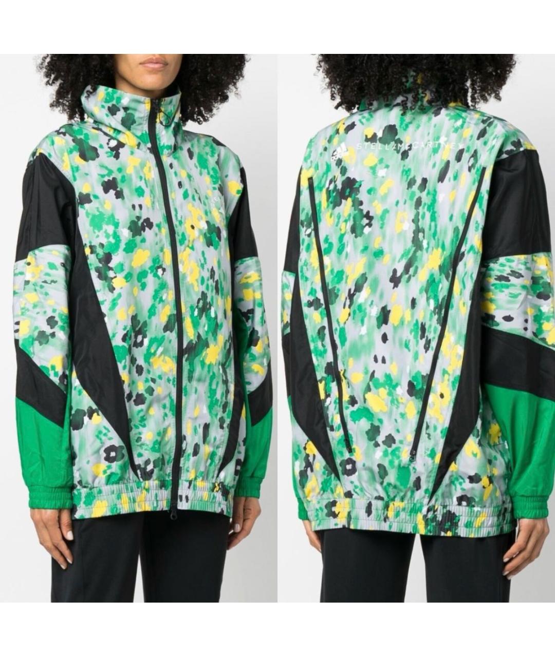 ADIDAS BY STELLA MCCARTNEY Зеленая спортивная куртка, фото 5
