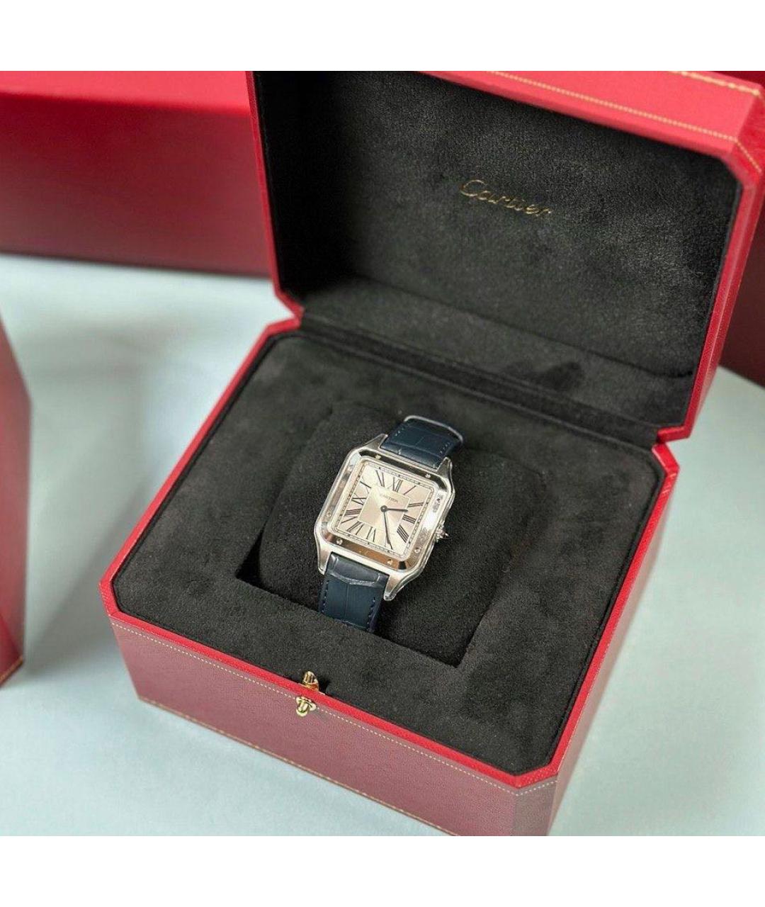 CARTIER Серебряные металлические часы, фото 3