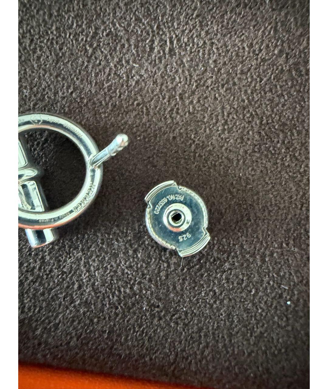 HERMES Серебряные серебряные серьги, фото 4