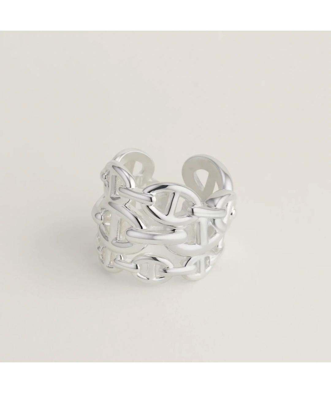 HERMES Серебряное серебряное кольцо, фото 9