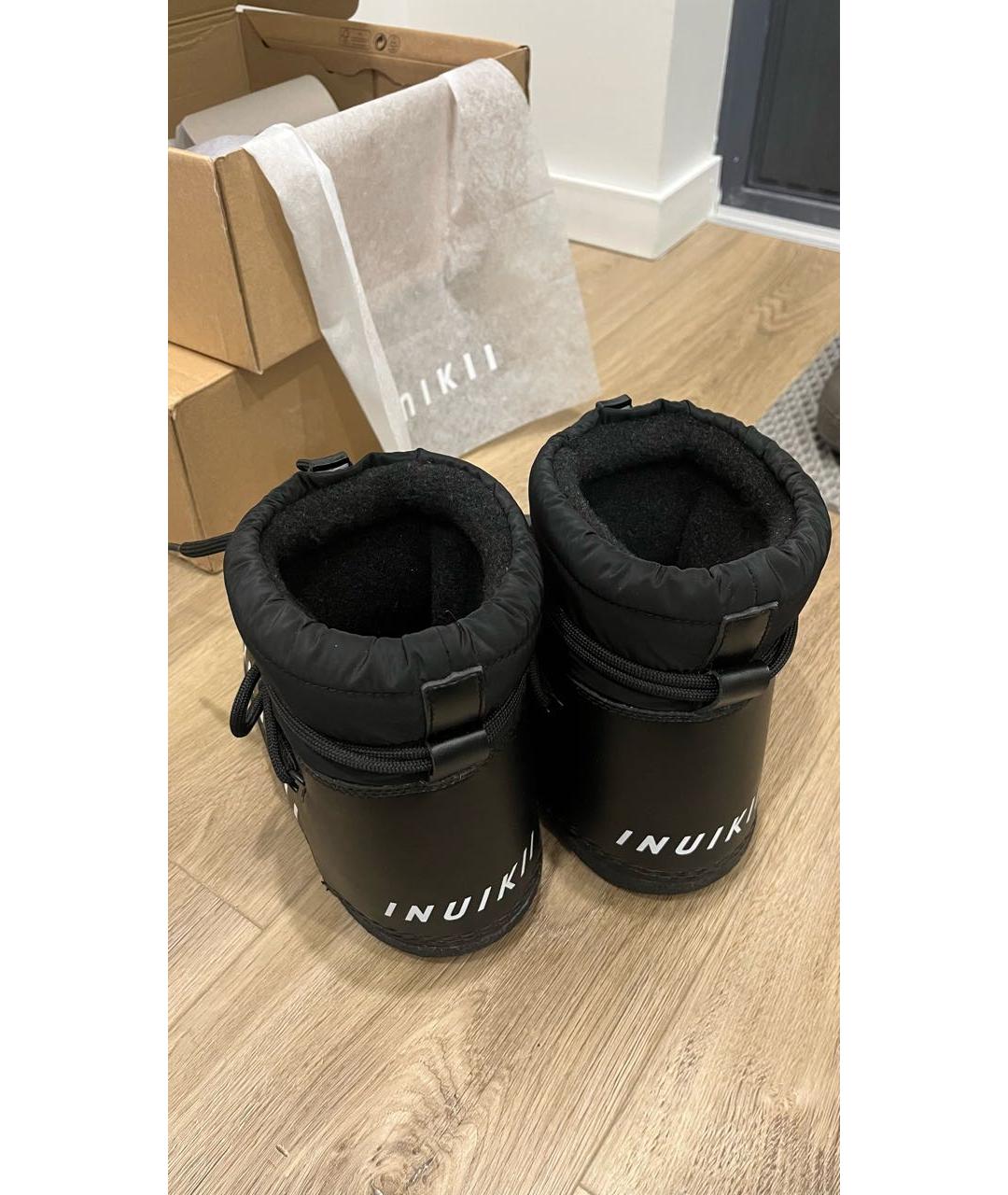 INUIKII Черные полусапоги, фото 3