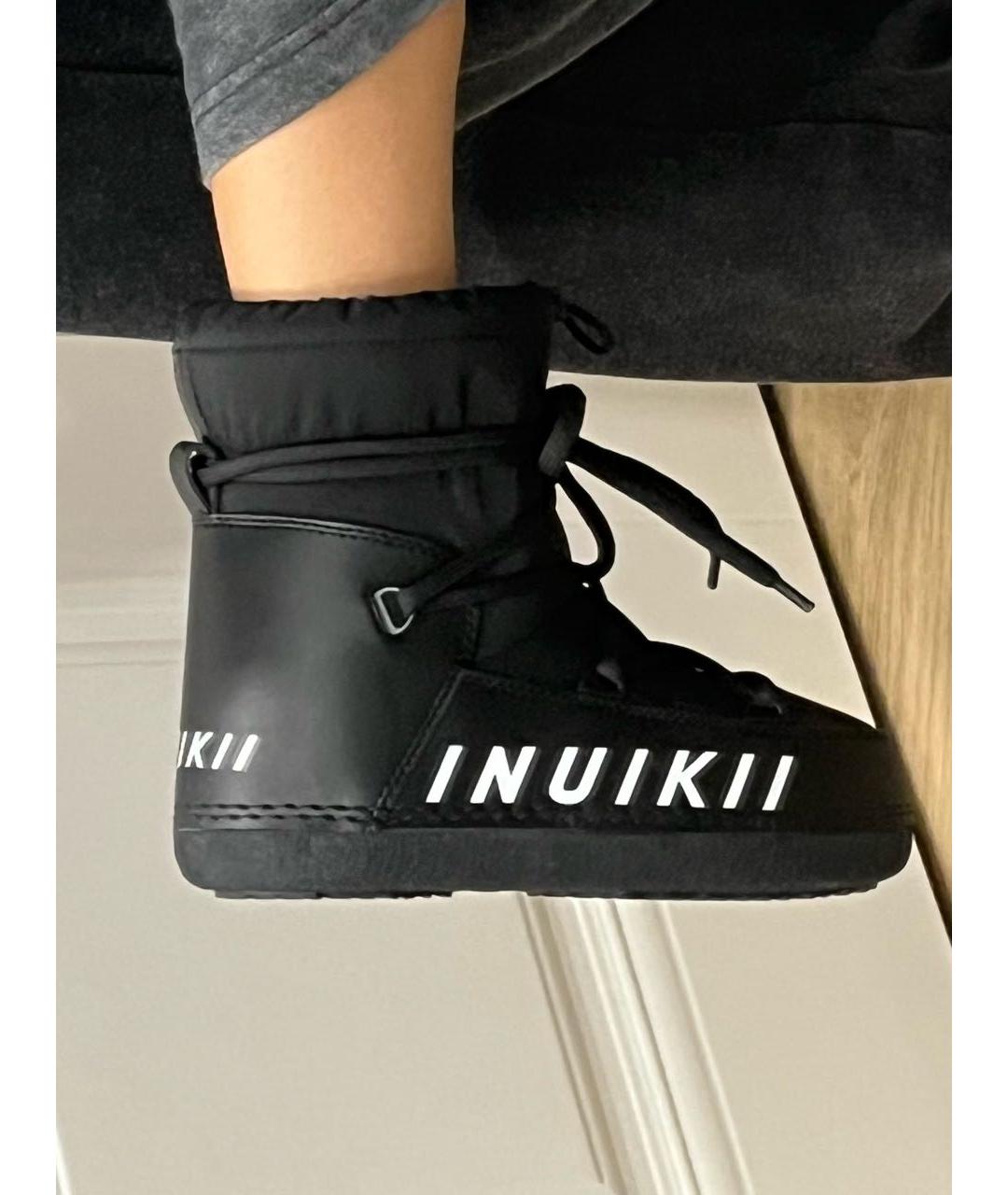 INUIKII Черные полусапоги, фото 5