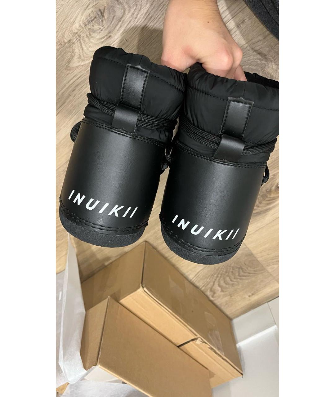 INUIKII Черные полусапоги, фото 4
