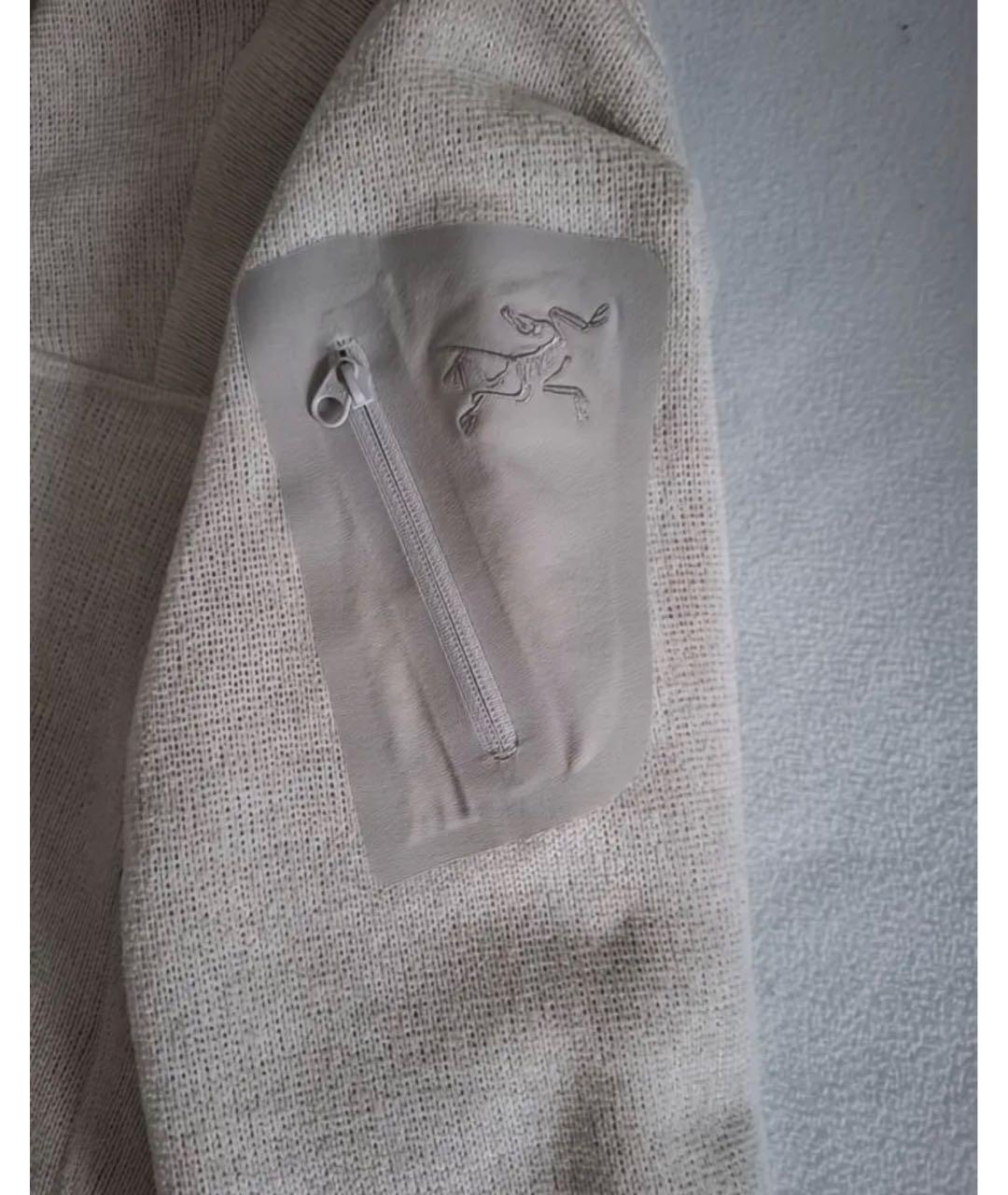 ARCTERYX Бежевая полиэстеровая спортивная куртка, фото 3