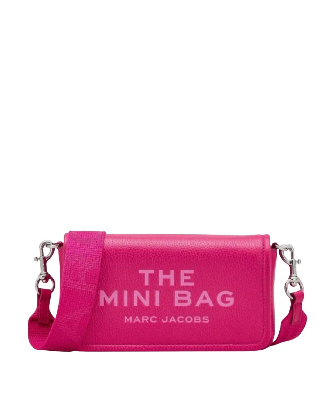 MARC JACOBS Фуксия кожаная сумка через плечо, фото 1