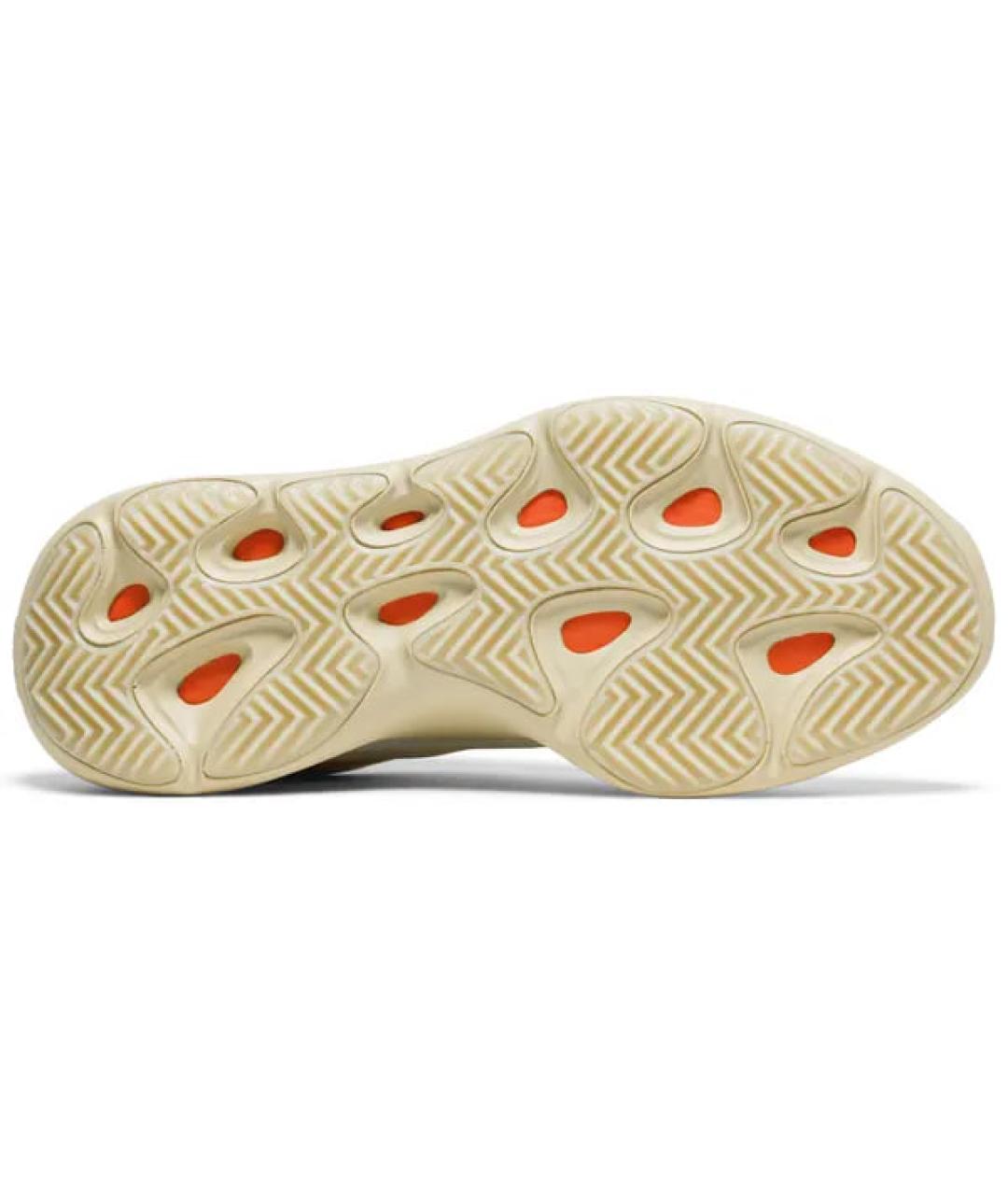 ADIDAS YEEZY Желтые текстильные кроссовки, фото 3