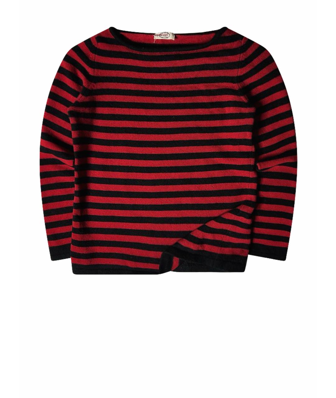 PRADA Красный шерстяной джемпер / свитер, фото 1