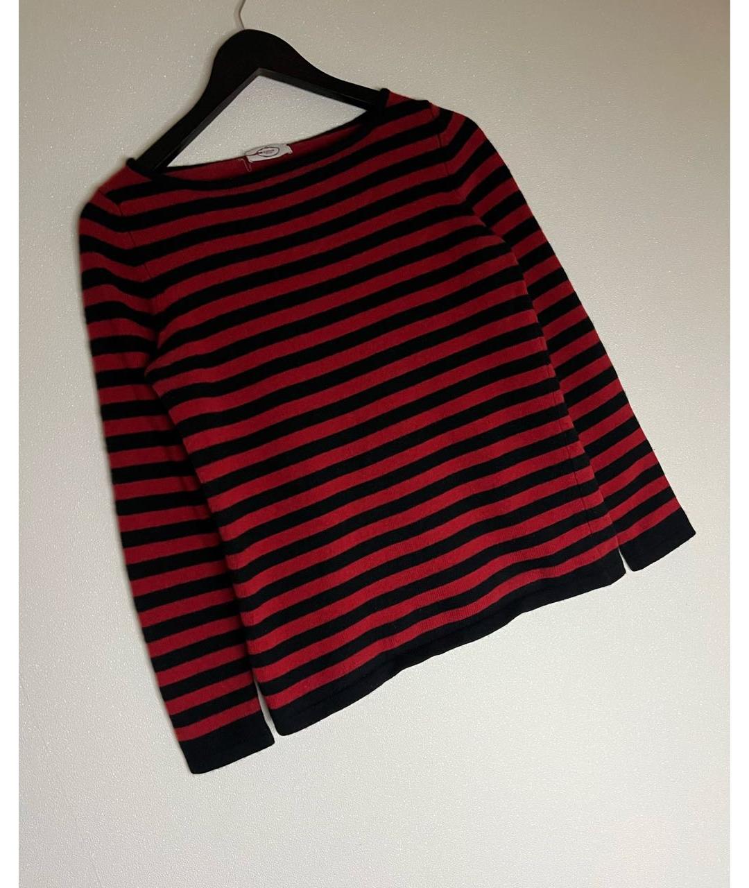 PRADA Красный шерстяной джемпер / свитер, фото 2