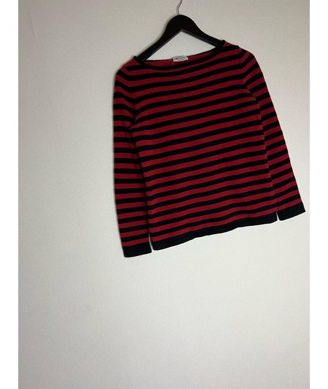 PRADA Красный шерстяной джемпер / свитер, фото 3