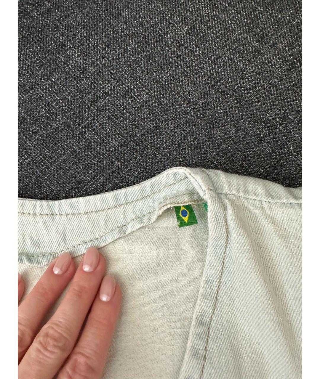 FARM RIO Голубой хлопковый жилет, фото 3