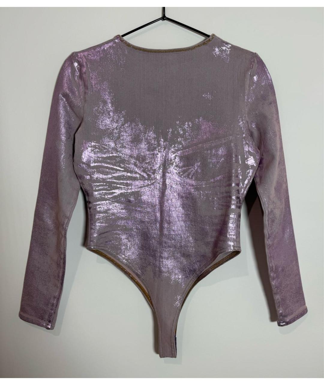 DIESEL Розовый хлопковый джемпер / свитер, фото 2