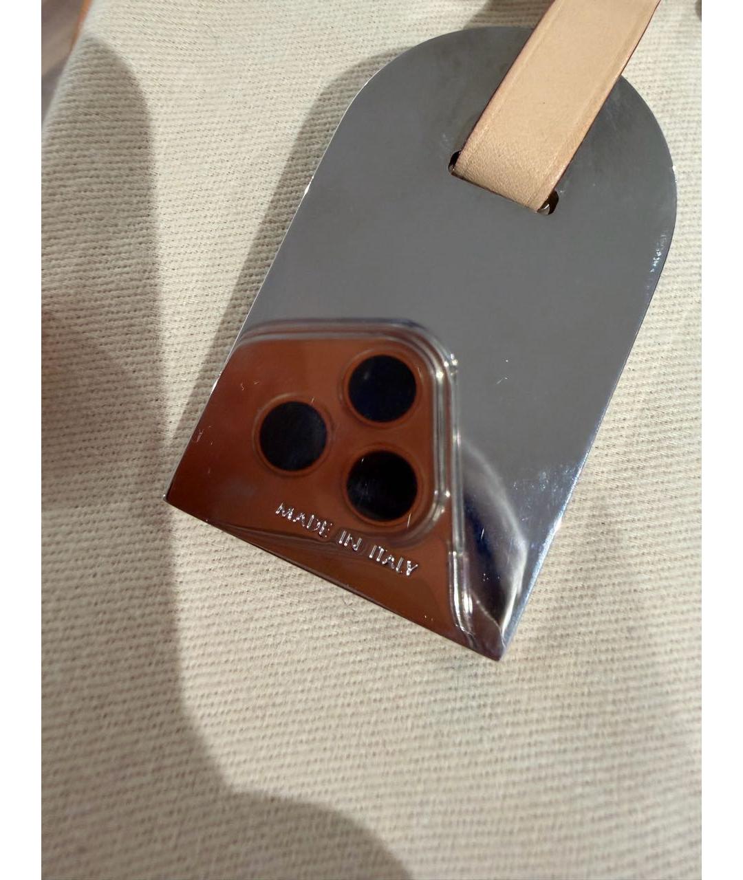 LOUIS VUITTON Серебрянный брелок, фото 2