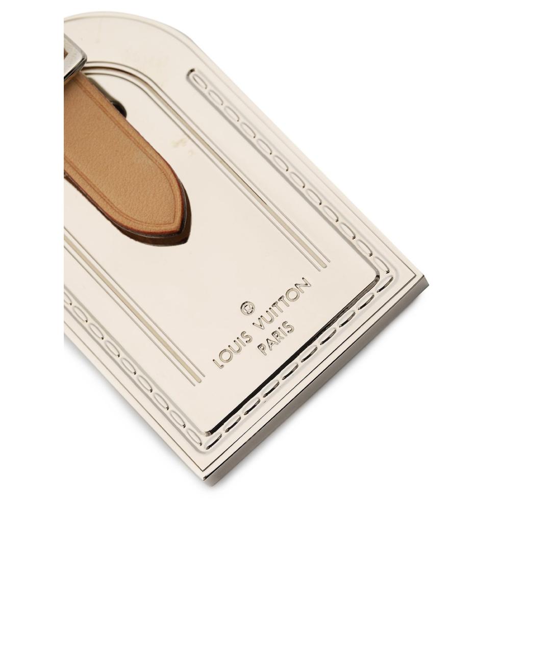 LOUIS VUITTON Серебрянный брелок, фото 3