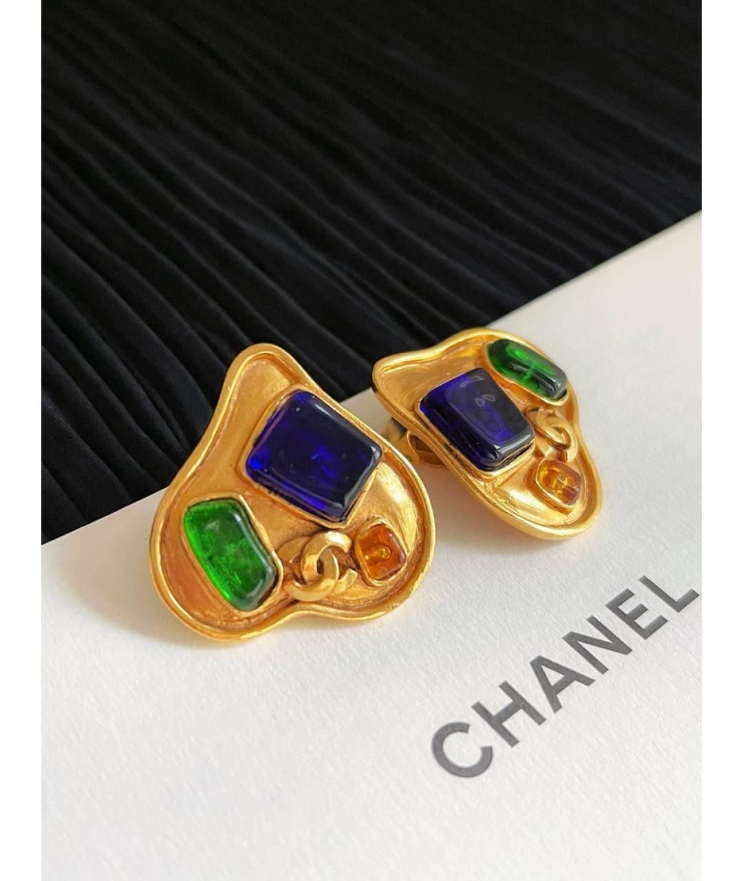 CHANEL Мульти металлические клипсы, фото 2