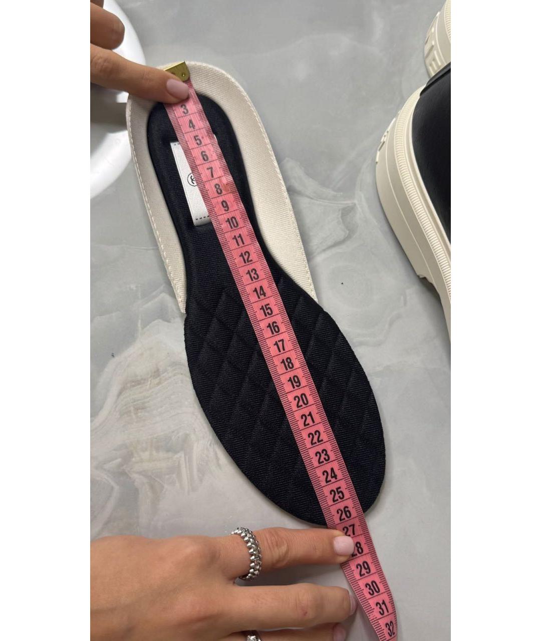 CHANEL Черные резиновые сапоги, фото 7