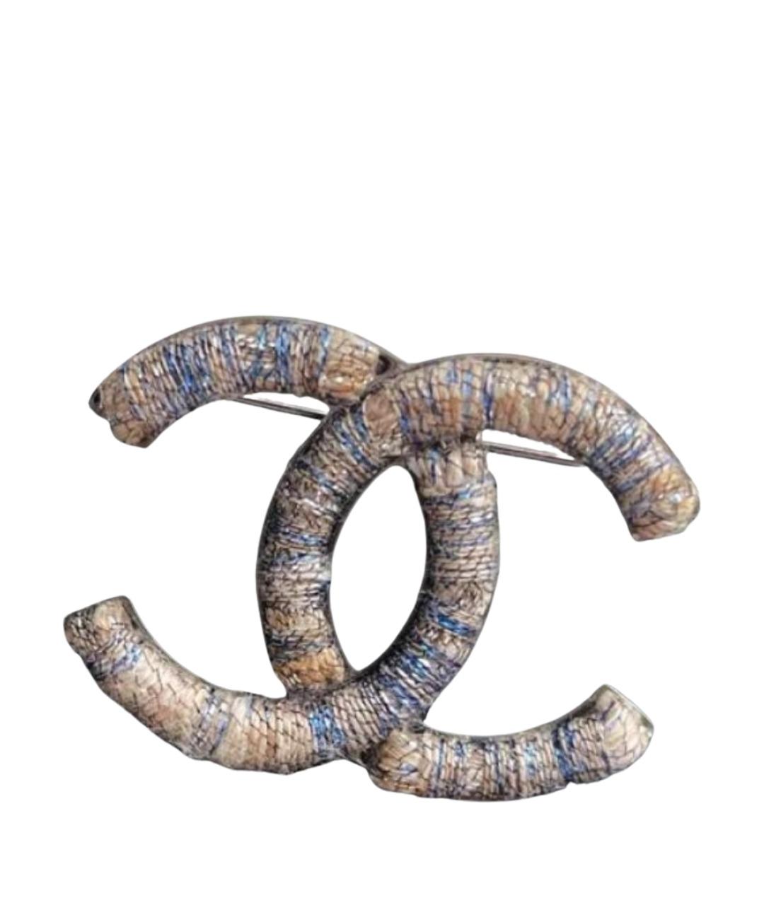 CHANEL Мульти металлическая булавка / брошь, фото 1