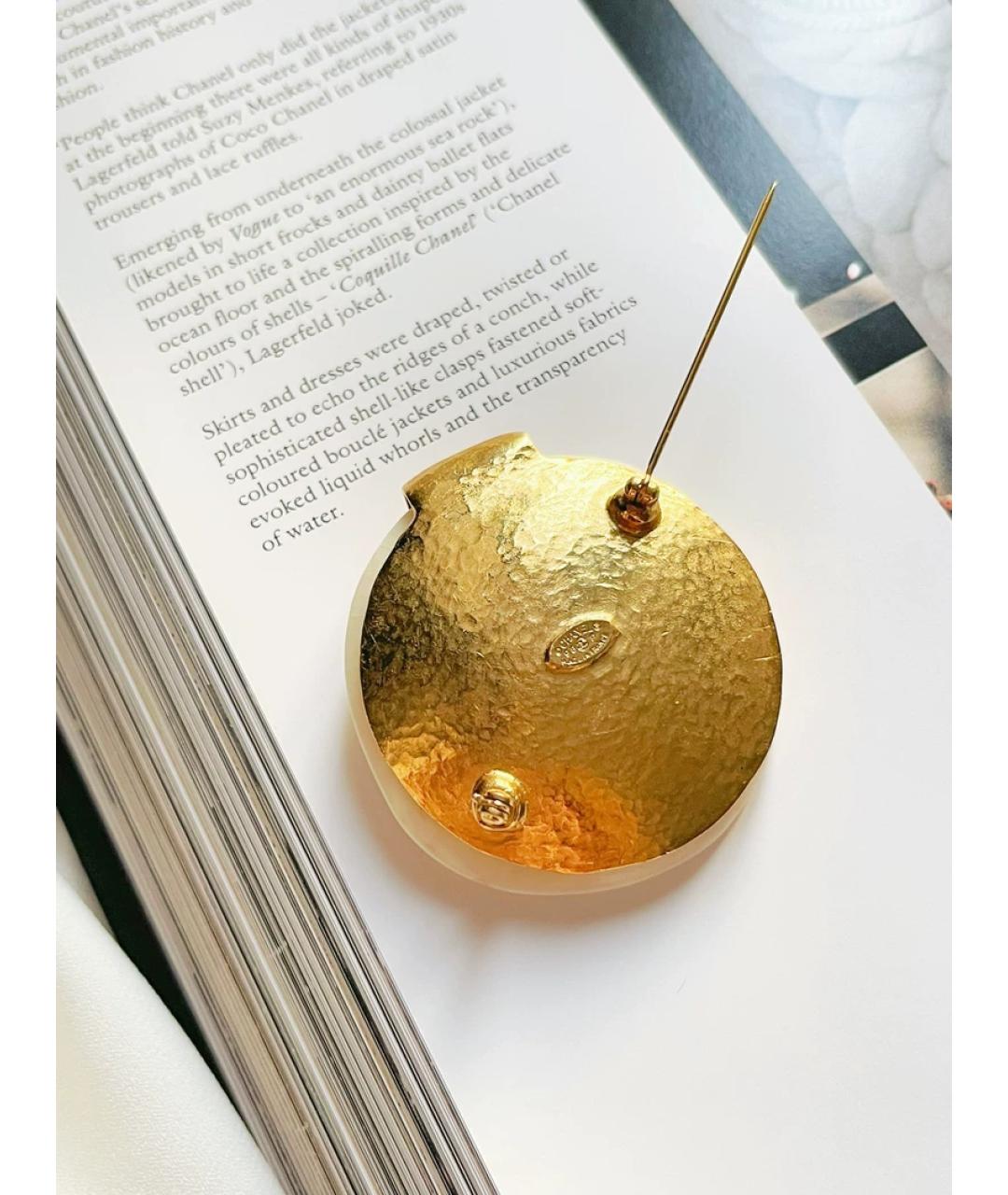 CHANEL Белая булавка / брошь, фото 3