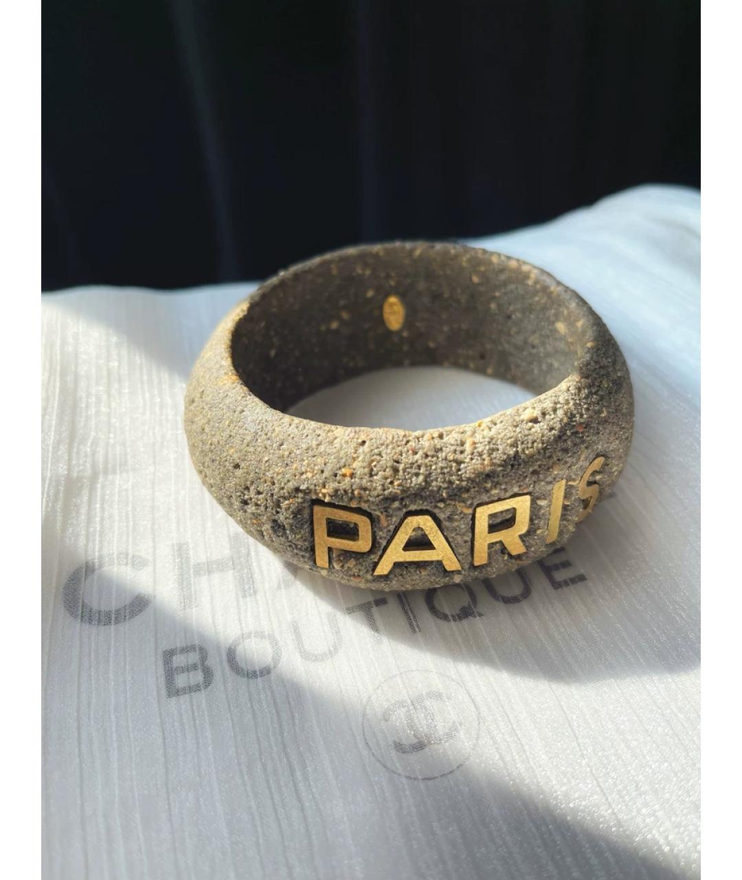 CHANEL Серый браслет, фото 3