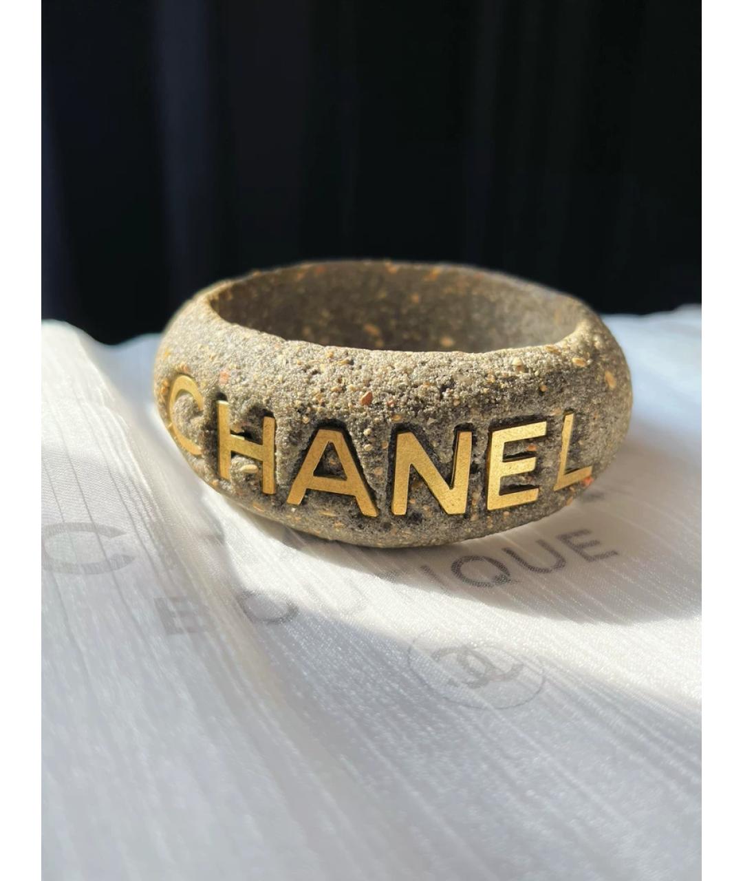 CHANEL Серый браслет, фото 6